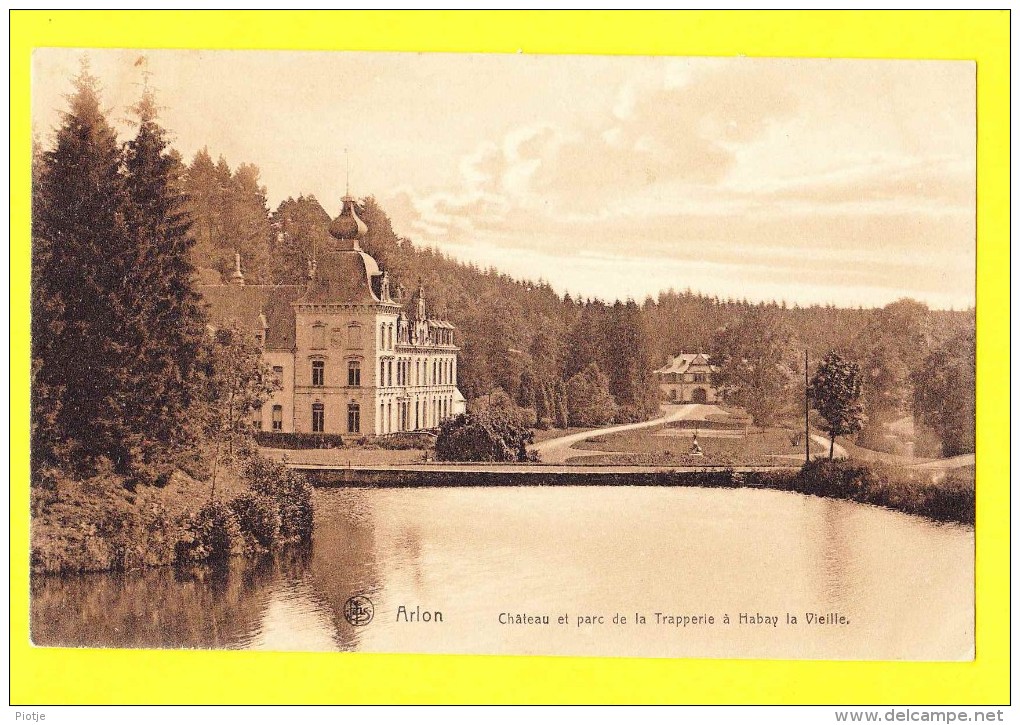 * Arlon - Aarlen (Luxembourg - La Wallonie) * (Nels, Série Arlon, Nr 63) Chateau Et Parc La Trapperie Habay La Vieille - Arlon