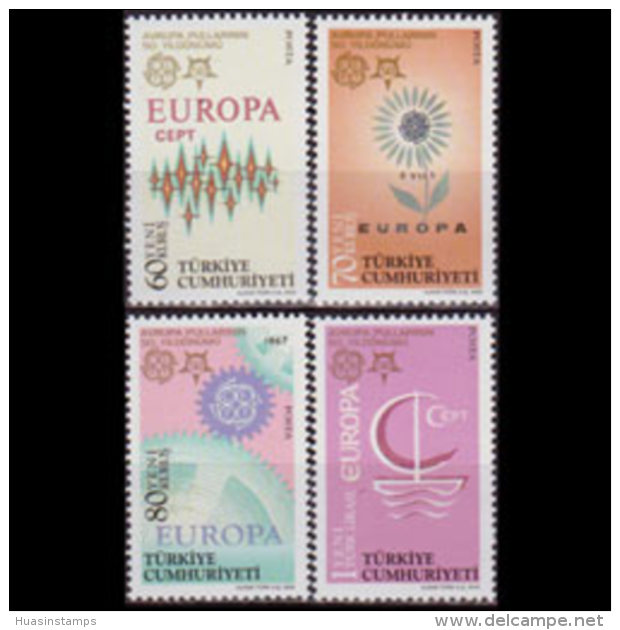 TURKEY 2005 - Scott# 2981-4 Europa Stamps Set Of 4 MNH - Neufs