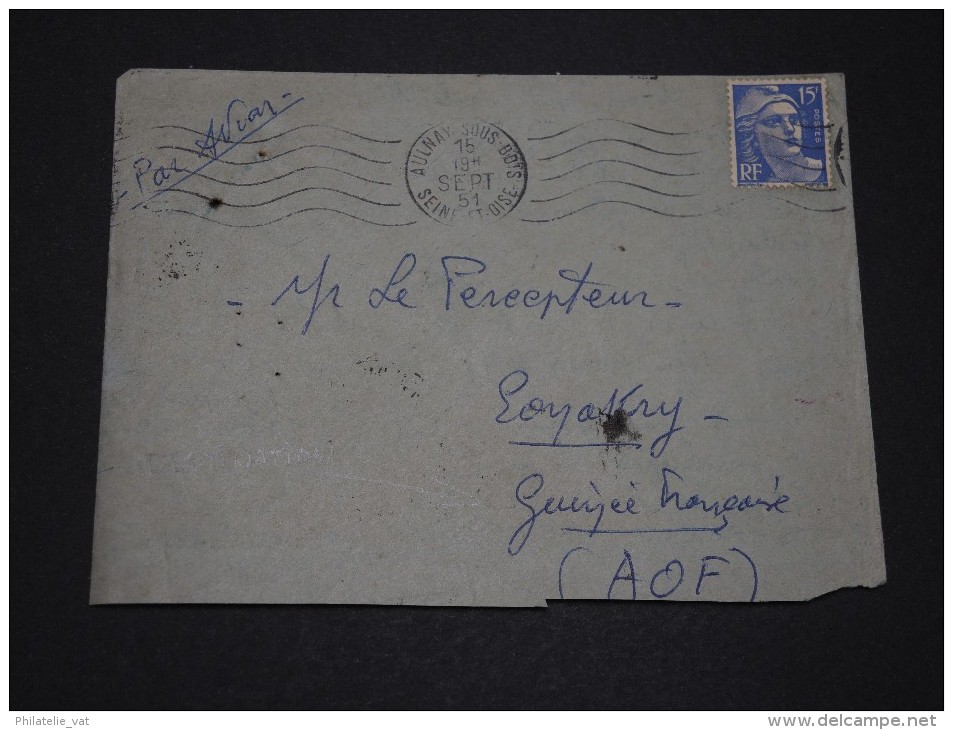 GUINEE FRANCAISE – Env De France Pour KONAKRY - Détaillons Collection - A Voir – N° 17314 - Cartas & Documentos