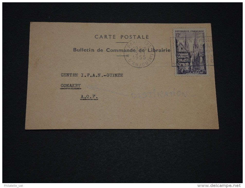 GUINEE FRANCAISE – Env De France Pour KONAKRY - Détaillons Collection - A Voir – N° 17317 - Cartas & Documentos