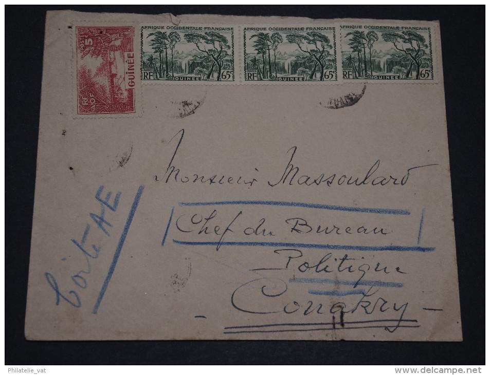 GUINEE FRANCAISE – Env De France Pour KONAKRY - Détaillons Collection - A Voir – N° 17318 - Briefe U. Dokumente