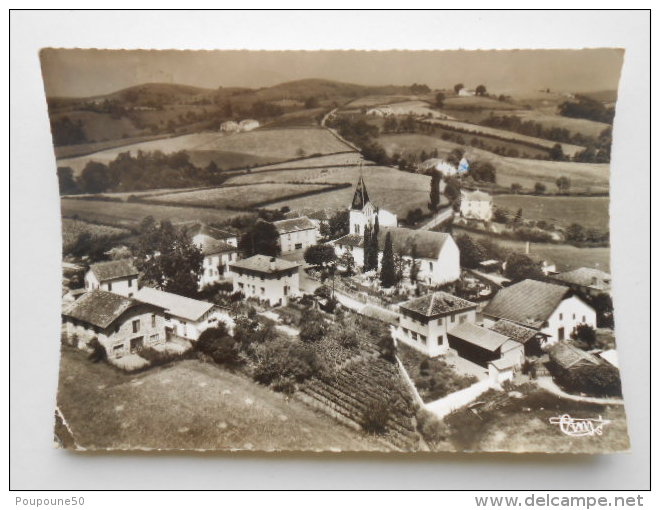 CP 64 OREGUE  Vers St Saint Palais  - Vue Générale  - Quartier Autour De L'église  1960 - Saint Palais