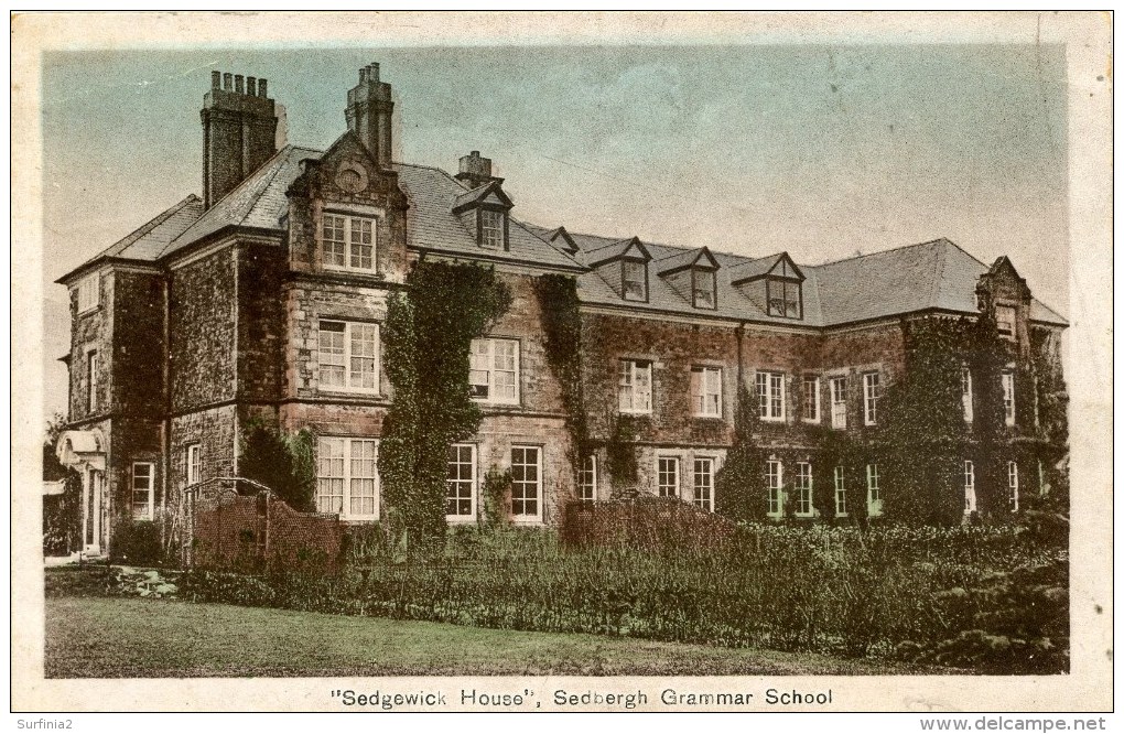 CUMBRIA - "SEDGEWICK HOUSE", SEDBERGH GRAMMAR SCHOOL Cu976 - Other & Unclassified