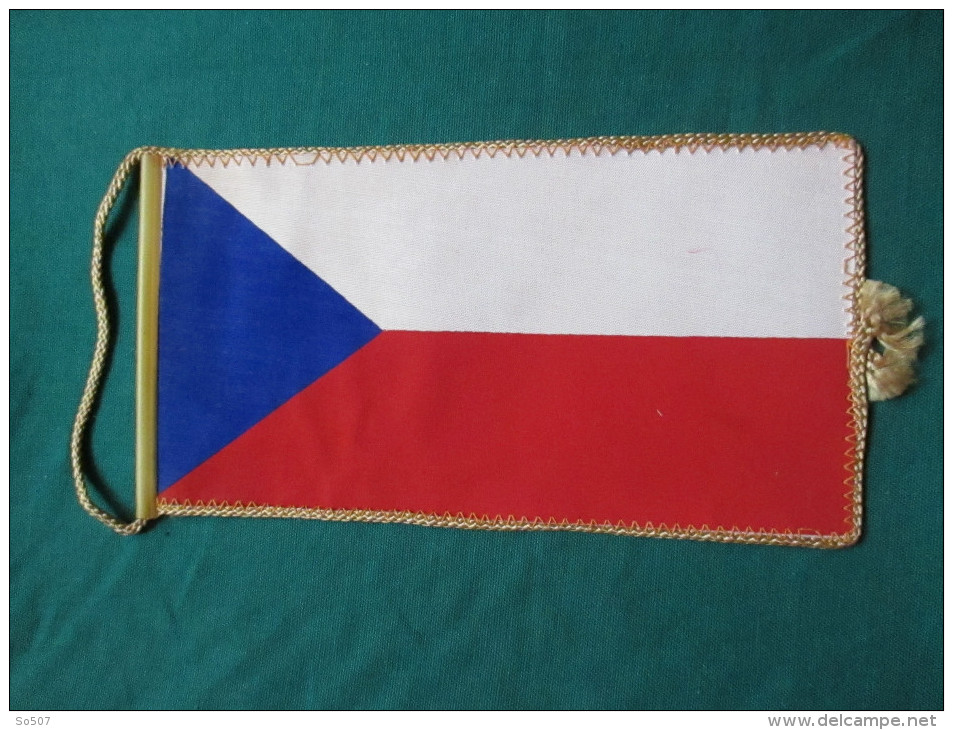 Small Flag-Czech Republic 11x22 Cm - Drapeaux