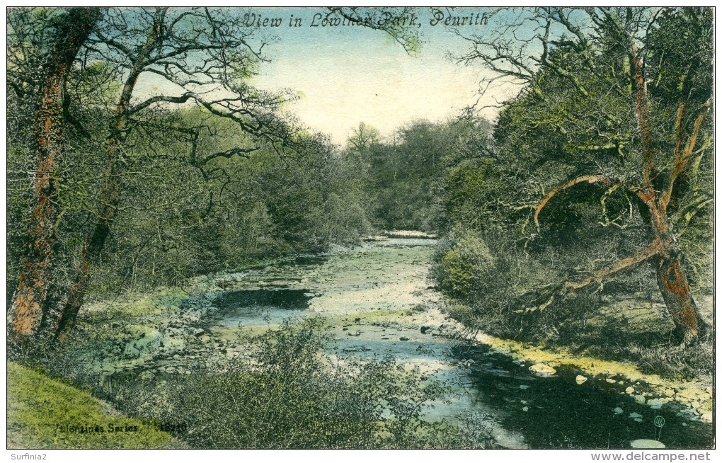 CUMBRIA - PENRITH - VIEW IN LOWTHER PARK Cu984 - Penrith