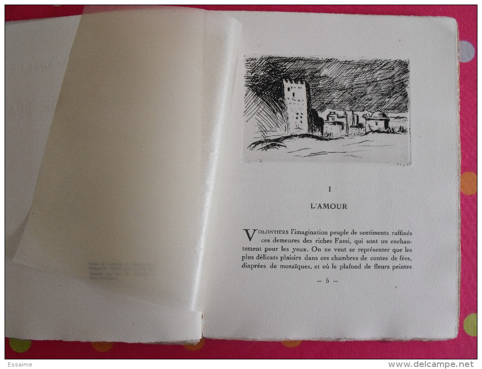 La Nuit De Fès. Jérôme Et Jean Tharaud. Eaux-fortes De Mainssieux.. 1930. Ex. Numéroté 787/850 - Non Classés