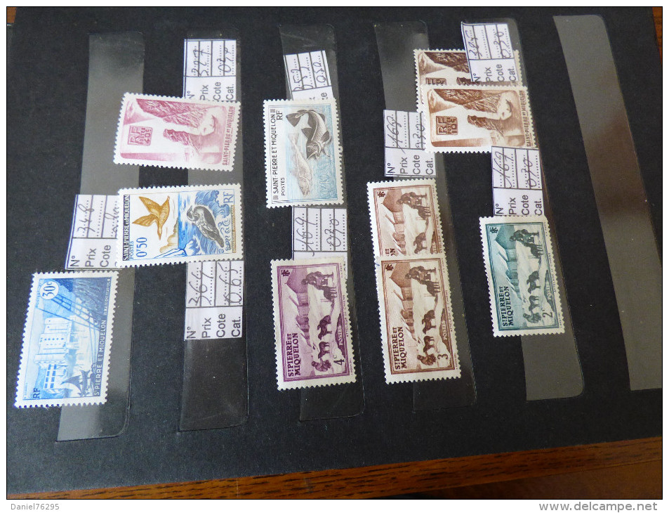 Petit Lot De Saint Pierre Et Miquelon - Unused Stamps