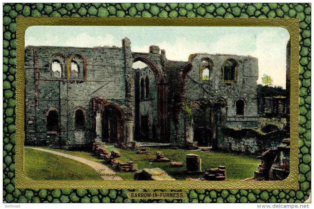 CUMBRIA - BARROW IN FURNESS - ABBEY - THE TRANSEPT - TUCKS 1912 Cu1023 - Barrow-in-Furness