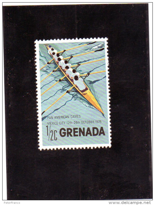 B - 1975 Grenada - Giochi Panamericani - Canottaggio