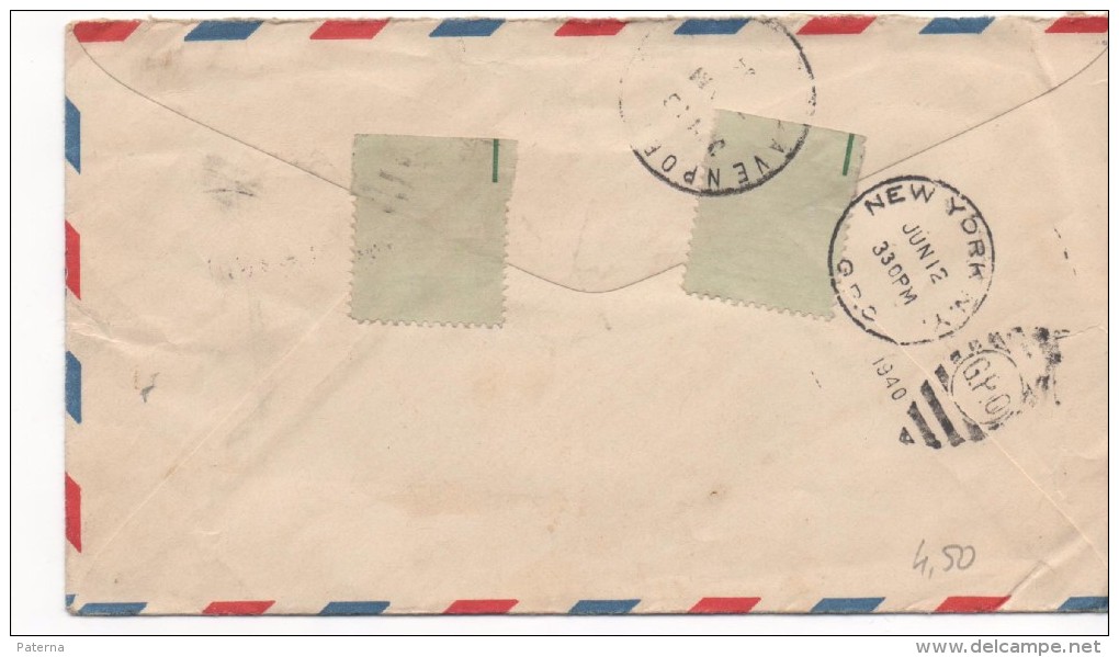 3840   Carta Entero Postal  Aereo , New York 1940 Special Delivery - 1921-40