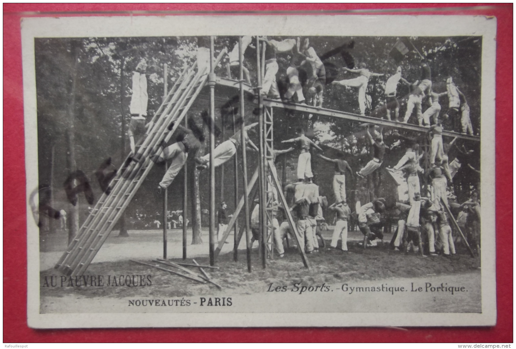 Cp Les Sports Gymnastique Le Portique Pub Au Pauvre Jacques - Ginnastica