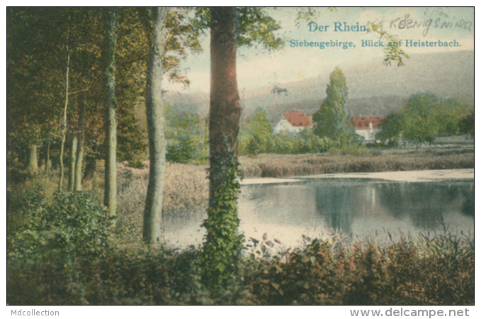 DE KONIGSWINTER / Siebengebirge, Blick Auf Heisterbach / CARTE COULEUR - Koenigswinter