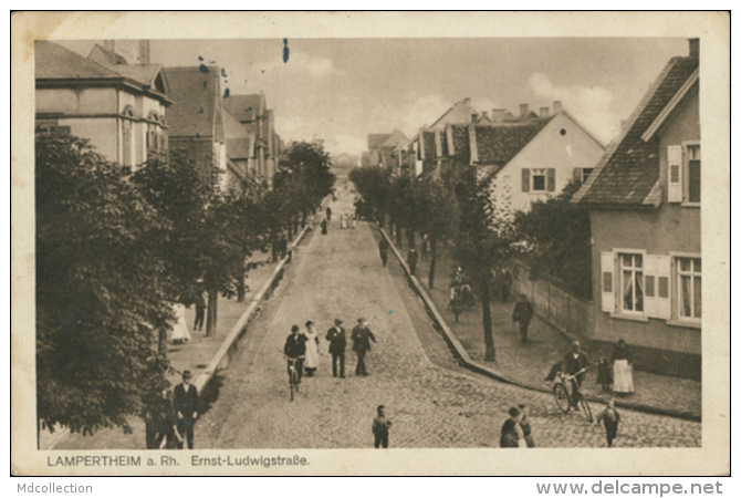 DE LAMPERTHEIM / Ernst Ludwigstrasse / - Lampertheim
