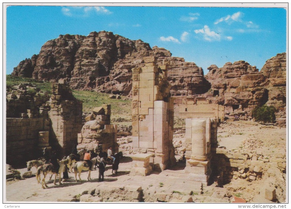 JORDANIE,JORDAN,PETRA,ARCH,CARAVANE - Giordania