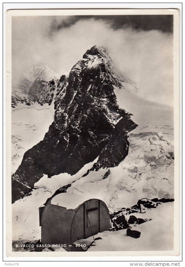 BIVACCO SASSO ROSSO - SONDRIO - 1957 - Alpinismo