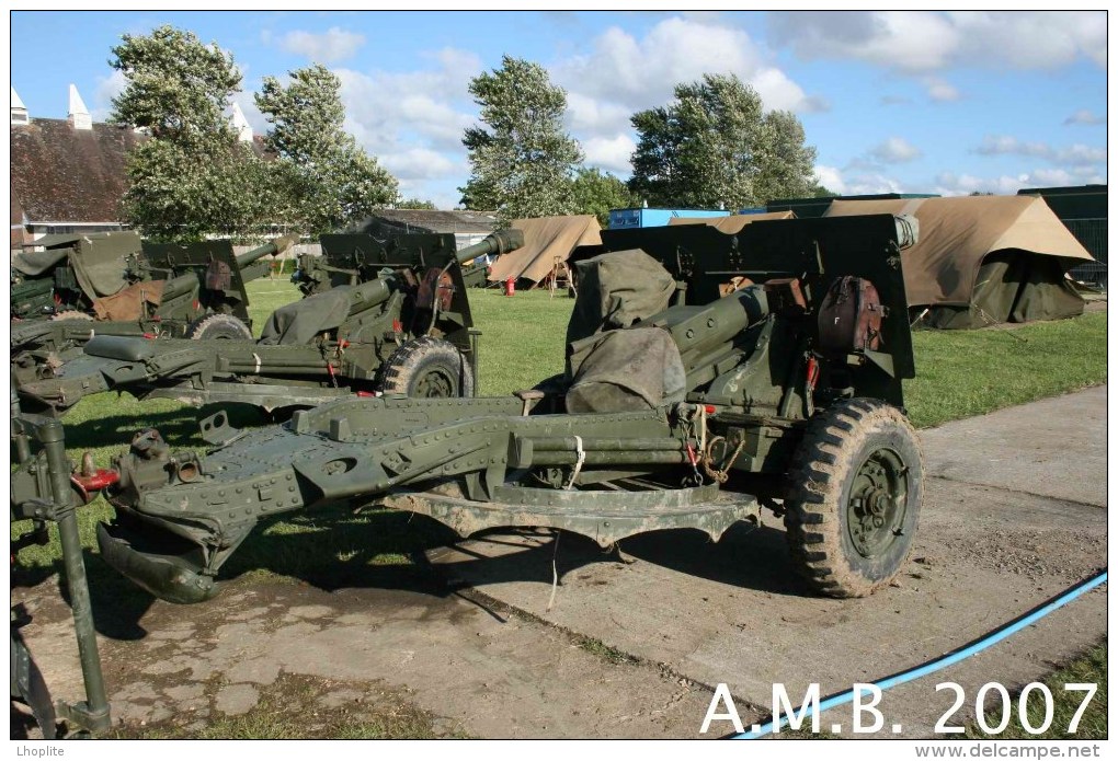Canon Anglais 25 Pounder 39-45 WW2 - Armes Neutralisées