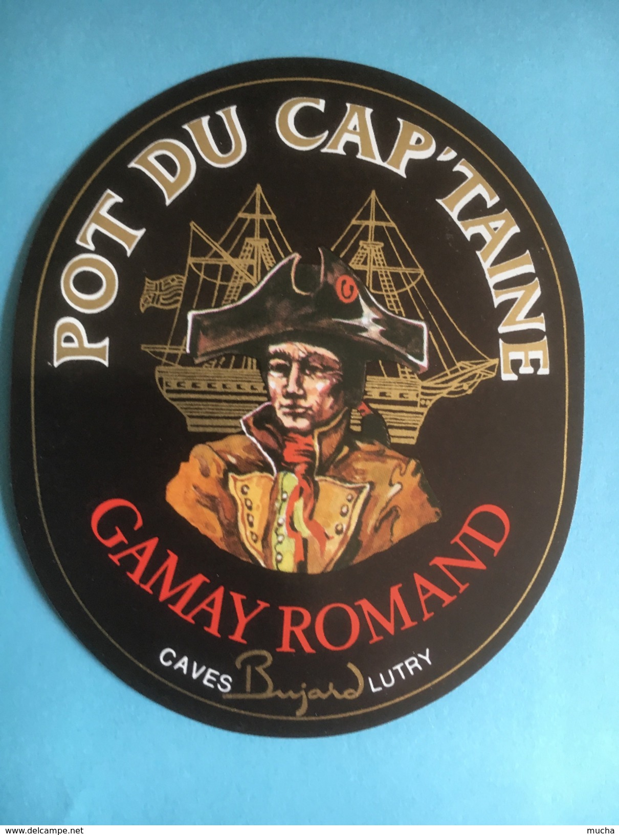 1144 - Pot Du Capt'aine Gamay Romand (Suisse) - Bateaux à Voile & Voiliers