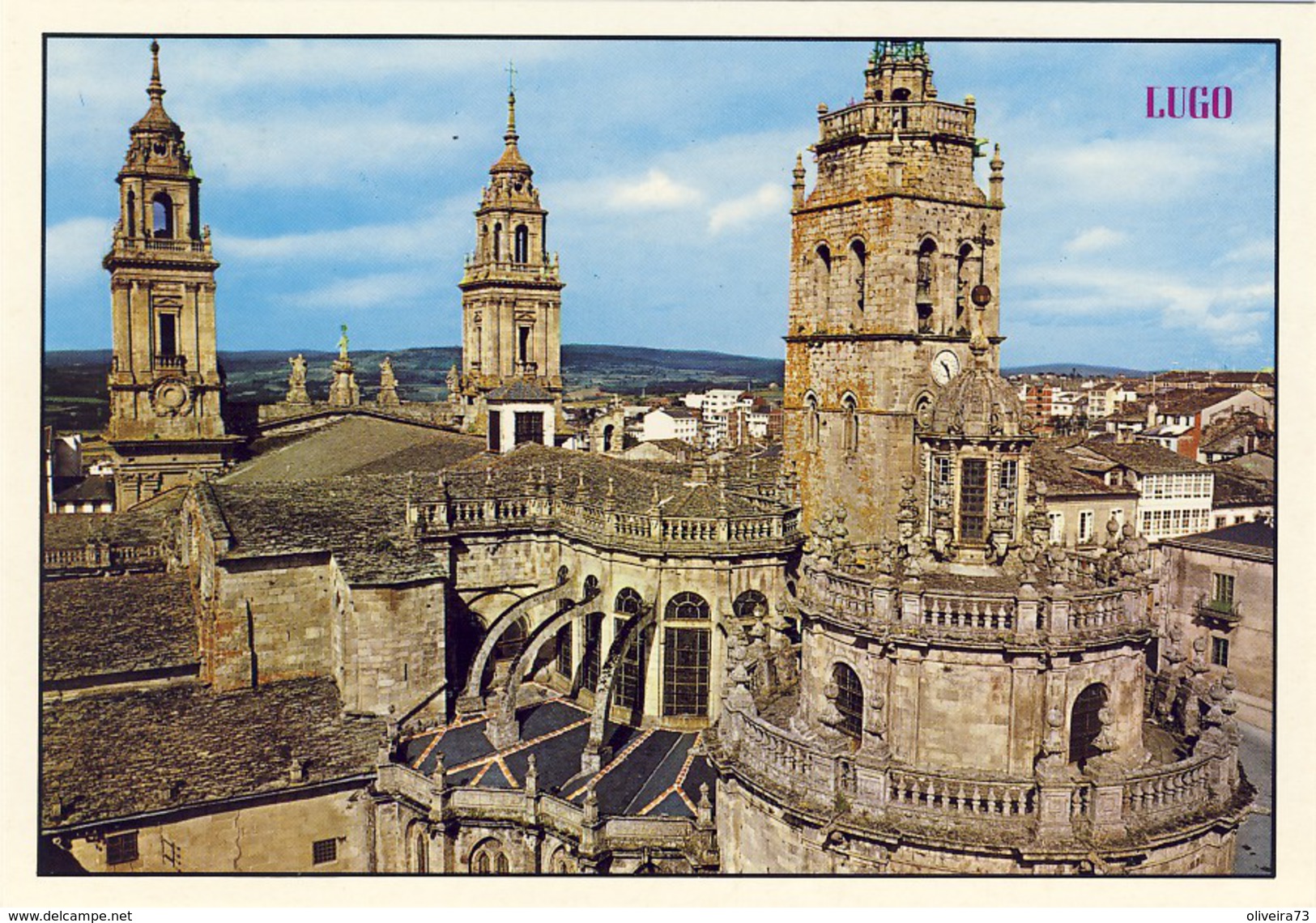 LUGO, Catedral, 2 Scans - Lugo