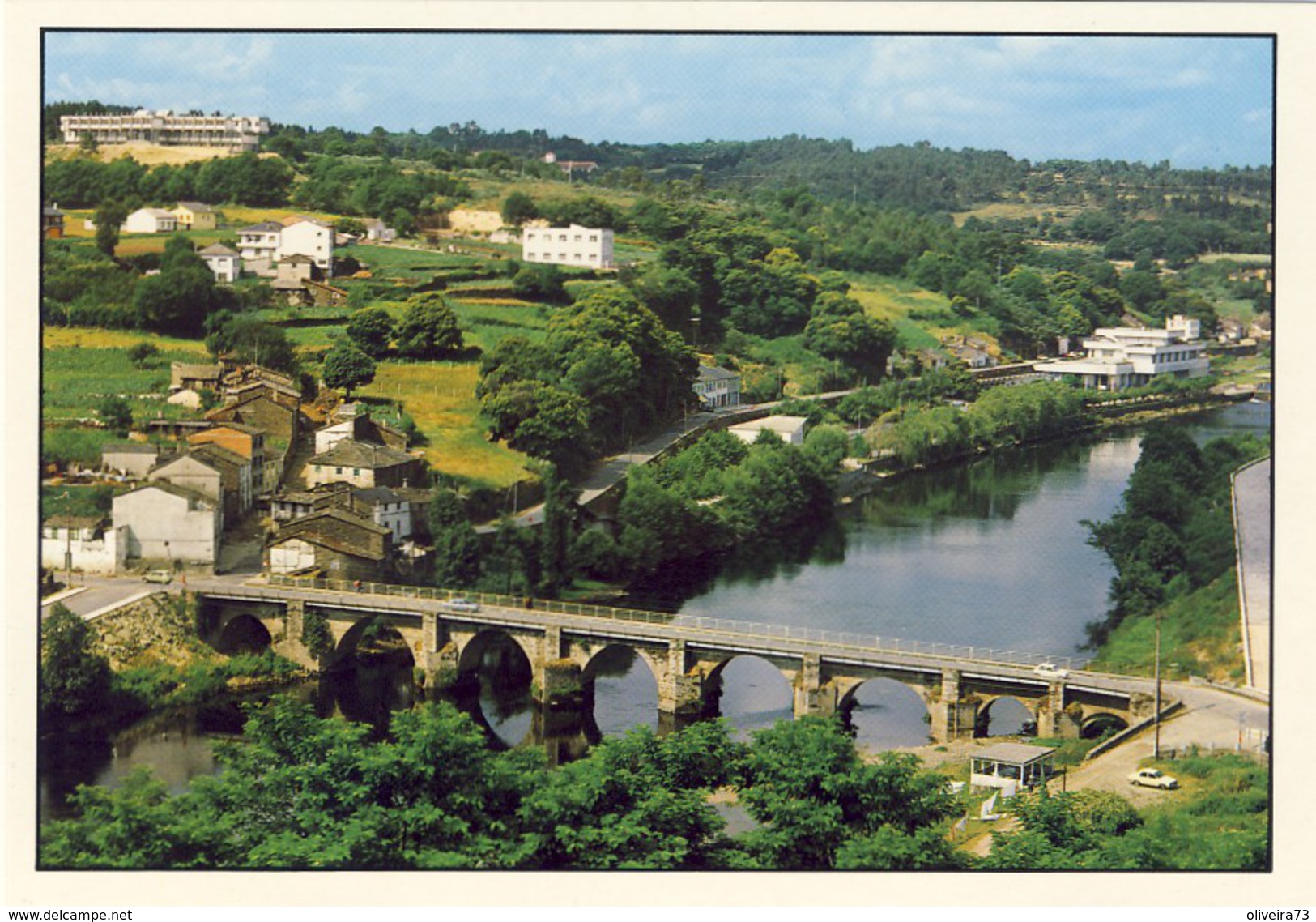 LUGO, Puente Romano Sobre El Rio Miño, 2 Scans - Lugo