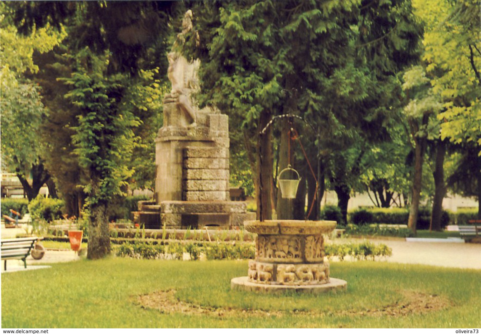 LUGO, Parque Rosalia De Castro, 2 Scans - Lugo