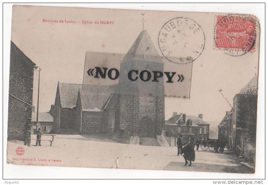 LE HORPS  - ( Mayenne ) - L'église - Le Horps