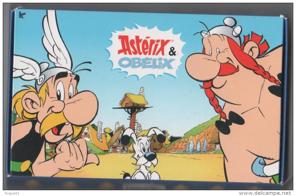 Coffret De 8 Fèves ASTÉRIX Et OBELIX  - Goscinny-uderzo 2012 - Par Les Brioches PASQUIER - Cartoons