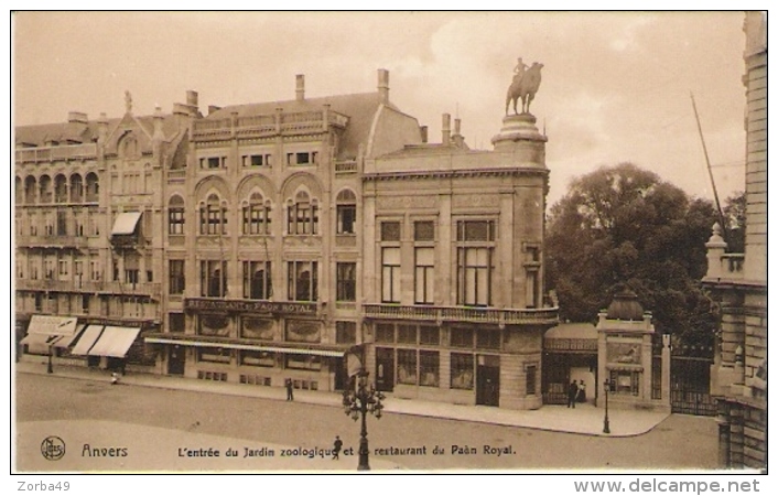 ANVERS Restaurant Du Paon Royal - Antwerpen