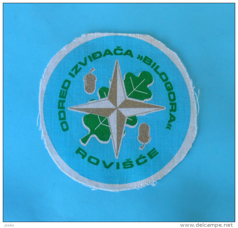 CROATIA SCOUTS UNION BILOGORA Patch * Scouting Boy Scout Scoutisme Escrutinio Pfadfinder Scoutismo Padvinder Ecusson - Scouting