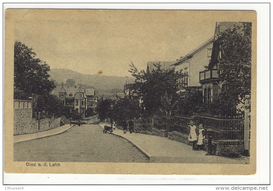 Carte Postale Ancienne Diez An Der Lahn - Diez