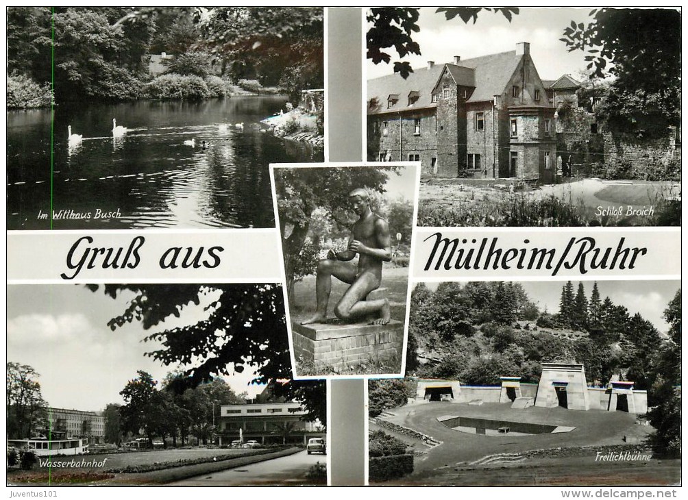 CPSM GruB Aus Mülheim An Der Ruhr    L2143 - Muelheim A. D. Ruhr