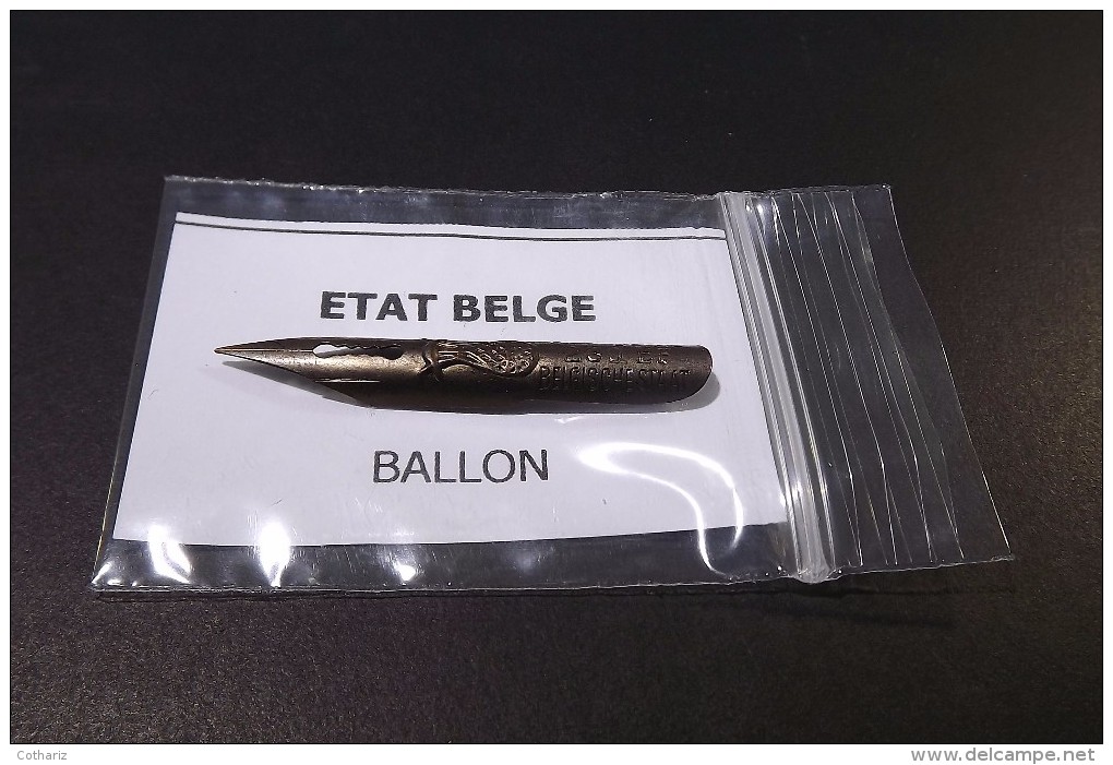 Plume ETAT BELGE  230 EF Dite Ballon  Bronze - Pens