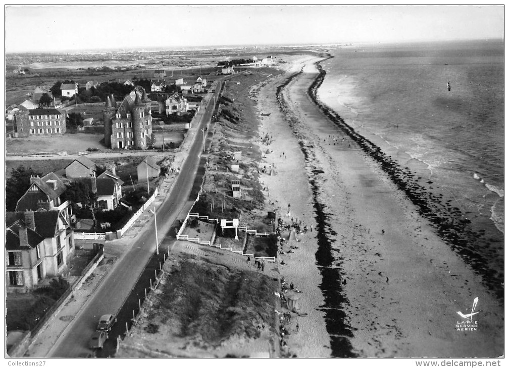 50-BARNEVILLE-PLAGE- VUE GENERALE AERIENNE - Barneville