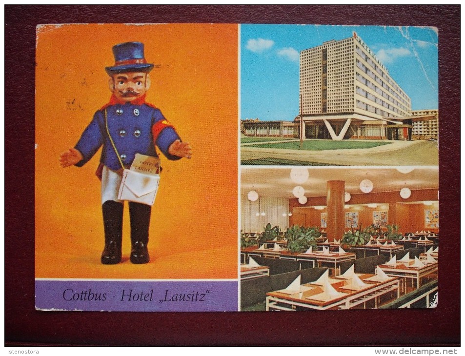 GERMANY / COTTBUS / HOTEL  LAUSITZ / 1977 - Cottbus