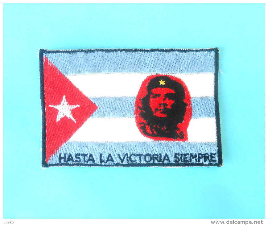 CHE GUEVARA - Argentina Marxist Communist ... Major Figure Of Cuba Revolution  * Old & Rare Original Patch Ecusson - Patches