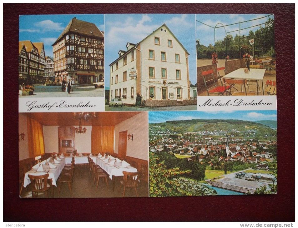 GERMANY / MOSBACH / GASTHOF EISENBAHN / 1970 - Mosbach