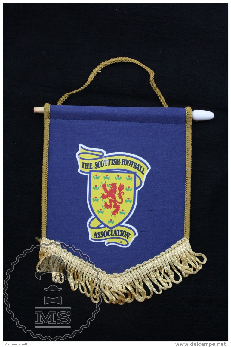 Sport Advertising  Cloth Pennant/ Flag/ Fanion Of The Scottish Football Association - Apparel, Souvenirs & Other