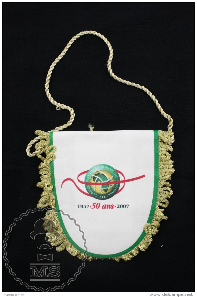 Sport Advertising Cloth Pennant/ Flag/ Fanion Of The Confederation Of African Football CAF - Apparel, Souvenirs & Other