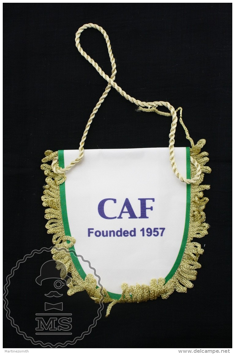 Sport Advertising Cloth Pennant/ Flag/ Fanion Of The Confederation Of African Football CAF - Bekleidung, Souvenirs Und Sonstige