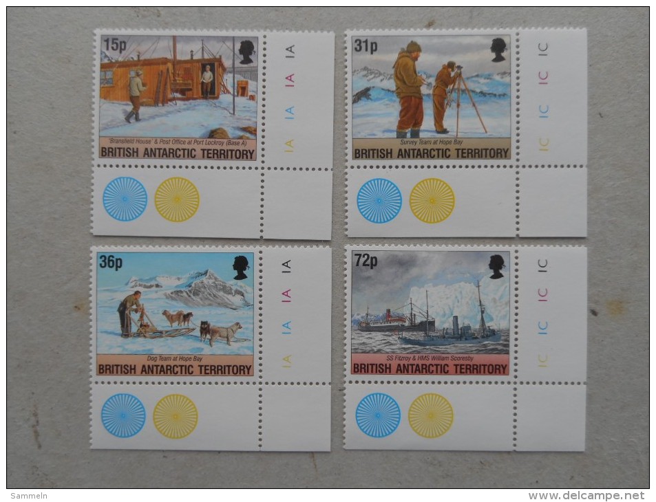 Y207 BAT Brit Antarctic Terr., Gebiete Antarktis 221 - 224 Mnh Operation Tabarin - Ungebraucht