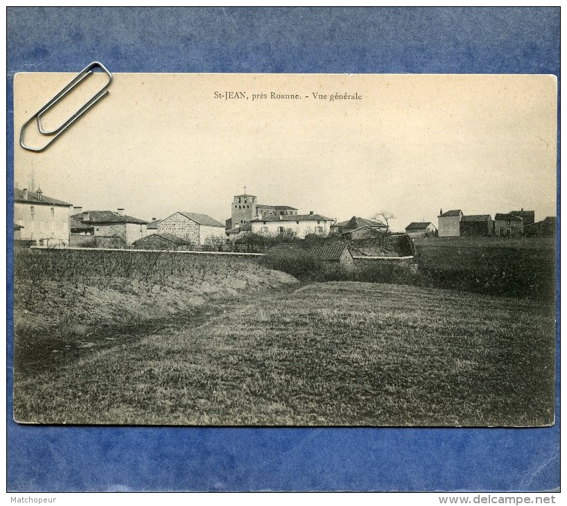 ST JEAN PRES ROANNE -42- VUE GENERALE - Roanne