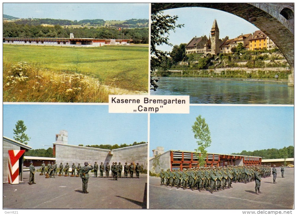 CH 5620 BREMGARTEN AG, Militär, Kaserne "Camp" - Bremgarten