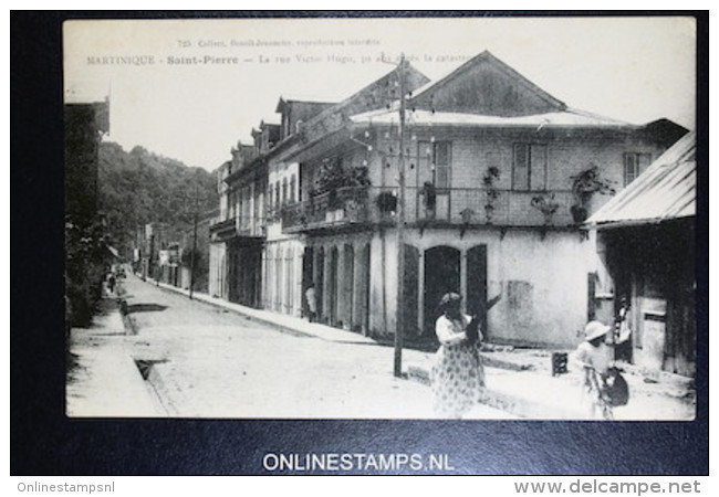 Martinique:  L'eruption De 8 Mai 1902 Du Volcan De Montagne Peleé 7 Carte - Andere & Zonder Classificatie