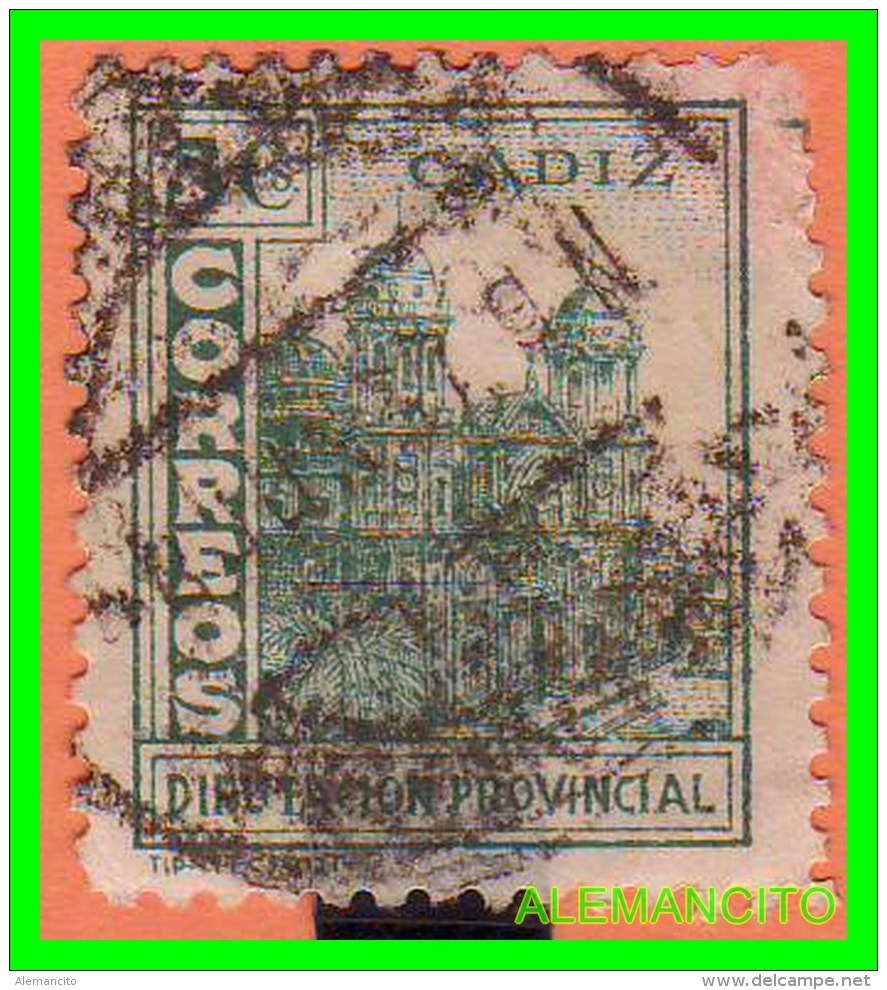 ESPAÑA  DIPUTACION  DE CADIZ     ( EUROPA )   SELLO  5 Ctms. - Postage-Revenue Stamps