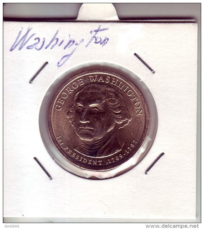 Stati Uniti 2007 - 1 Dollaro  G. Washington - Zecca D - 2007-…: Presidents