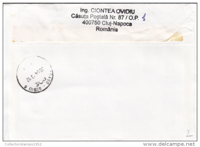 45116- EASTER, JESUS' RESURRECTION ICONS, SPECIAL COVER, 2013, ROMANIA - Briefe U. Dokumente