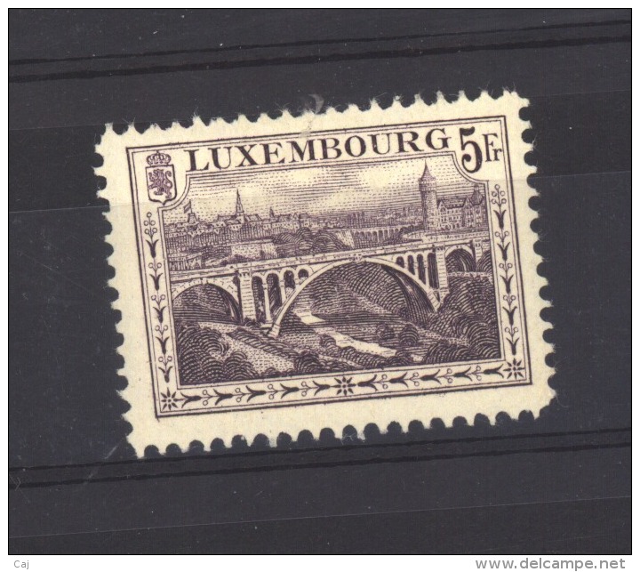 05616 -   Luxembourg  :   Mi  136 B  *   Dentelé 12 1/2 - Unused Stamps