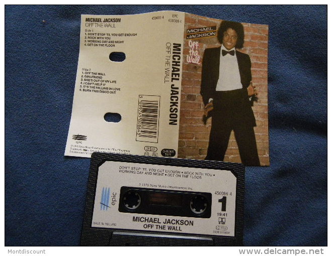 MICHAEL JACKSON K7 AUDIO VOIR PHOTO...ET REGARDEZ LES AUTRES (PLUSIEURS) - Cassettes Audio