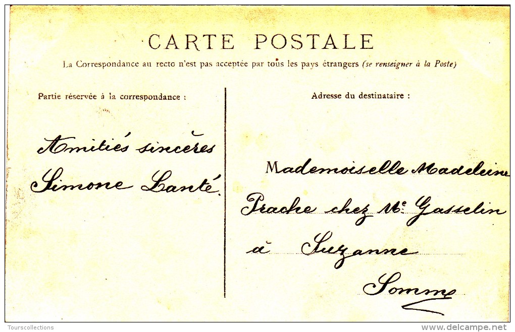 CPA 80 @ CAPPY Près BRAY Sur SOMME @ Une Vue Des Etangs De La Somme En 1905 - Altri & Non Classificati