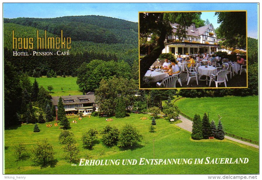 Lennestadt Saalhausen - Hotel Pension Café Haus Hilmeke 1 - Lennestadt