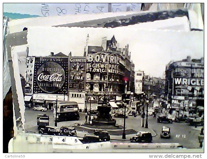 LONDON PICCADILLY CIRCUS AUTO CAR COCA COLA    VB1961 FN3263 - Piccadilly Circus